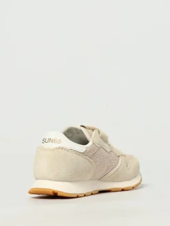 Sneakers Ally SUN68 in camoscio e nylon