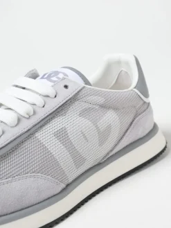 Sneakers Aria Dolce & Gabbana in camoscio e mesh