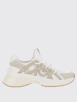 Sneakers Ariel 28 Pinko in pelle con strass