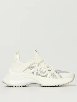 Sneakers Ariel 28 Pinko in pelle con strass