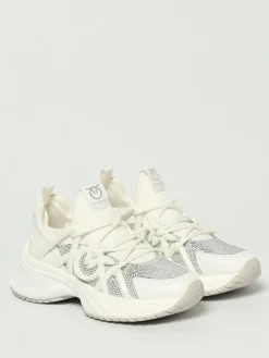 Sneakers Ariel 28 Pinko in pelle con strass