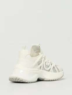 Sneakers Ariel 28 Pinko in pelle con strass