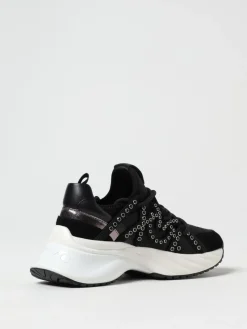 Sneakers Ariel Pinko in pelle e mesh con strass