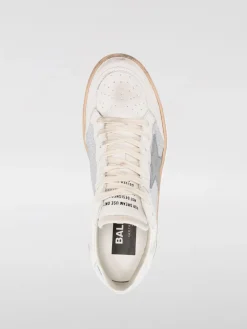 Sneakers Ball Star Golden Goose in nappa a grana e glitter used
