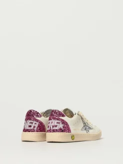 Sneakers Ball Star Golden Goose in pelle e glitter