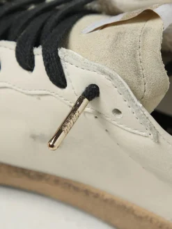 Sneakers Ballstar Golden Goose in pelle e glitter used