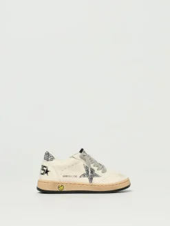 Sneakers Ballstar Golden Goose in pelle e glitter used