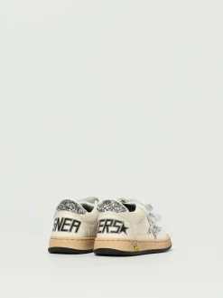 Sneakers Ballstar Golden Goose in pelle e glitter used