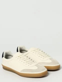 Sneakers Beckham x Boss in pelle con finiture in camoscio