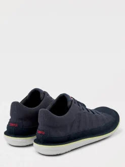 Sneakers Beetle Camper in cotone riciclato e nabuk