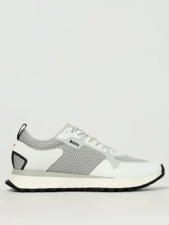 Sneakers Boss in mesh e gomma