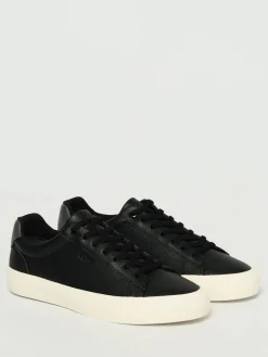 Sneakers Boss in pelle sintetica a grana