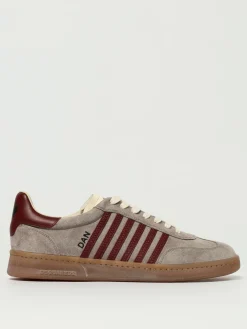 Sneakers Boxer Dsquared2 in camoscio