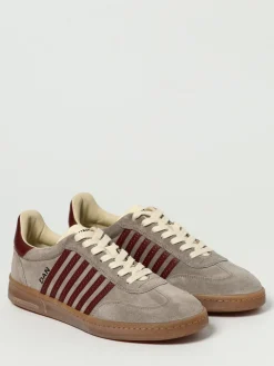 Sneakers Boxer Dsquared2 in camoscio