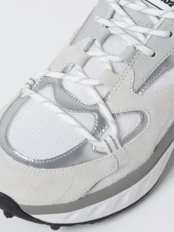 Sneakers Bubble Dsquared2 in camoscio e mesh