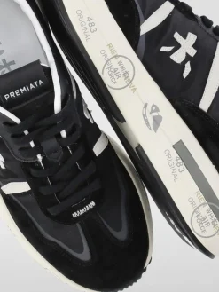 Sneakers Cassie Premiata in camoscio e nylon