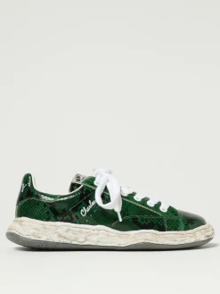Sneakers Charles OG Maison Mihara Yasuhiro in pelle stampa pitone