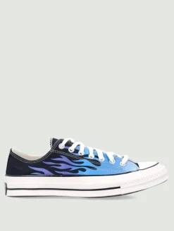 Sneakers Chuck 70 Converse in canvas di cotone stampa flame