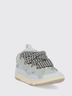 Sneakers Curb Lanvin in nabuk e mesh
