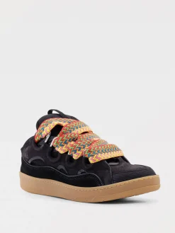 Sneakers Curb Lanvin in pelle e mesh