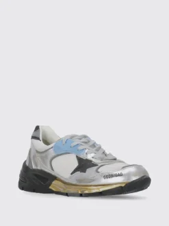 Sneakers Dad Star Golden Goose in pelle laminata e mesh used
