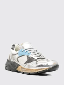 Sneakers Dad Star Golden Goose in pelle laminata e mesh used
