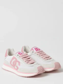 Sneakers DG Cushion Dolce & Gabbana in pelle e mesh