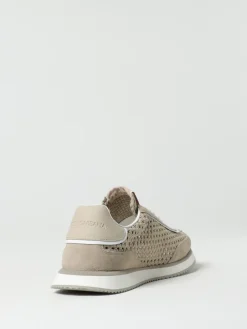 Sneakers DG Cushion Dolce & Gabbana in camoscio e tessuto traforato