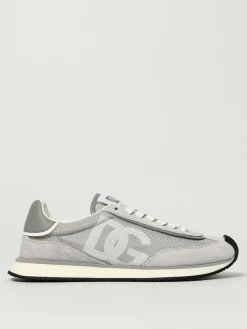 Sneakers DG Cushion Dolce & Gabbana in camoscio e mesh