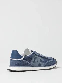 Sneakers DG Cushion Dolce & Gabbana in denim di cotone