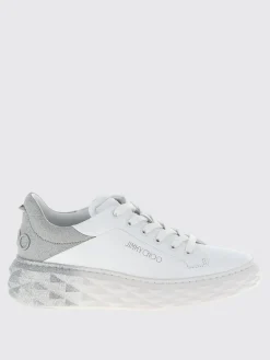 Sneakers Diamond Maxi Jimmy Choo in pelle e glitter