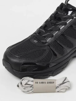 Sneakers Dragger 44 Label Group in mesh e pelle sintetica