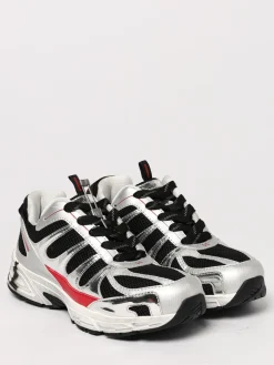 Sneakers Dragger 44 Label Group in mesh e pelle sintetica