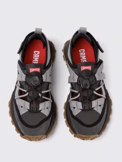 Sneakers Drift Trail Vibram Camper in PET riciclato e nabuk