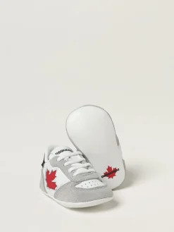 Sneakers Dsquared2 in pelle e camoscio