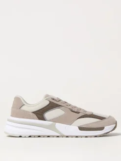 Sneakers EA7 in camoscio e mesh