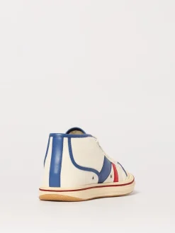 Sneakers Eliot Bottega Veneta in canvas di cotone e pelle