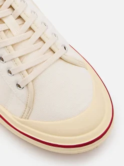 Sneakers Eliot Bottega Veneta in canvas di cotone e pelle