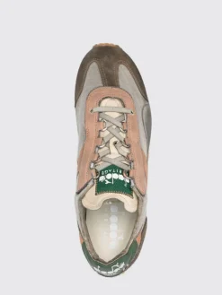 Sneakers Equipe Dirty Sw Evo Diadora Heritage in camoscio e canvas used