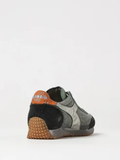 Sneakers Equipe Dirty Sw Evo Diadora Heritage in camoscio e canvas used