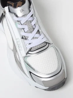 Sneakers Flow Fendi in mesh e gomma