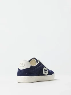 Sneakers Gucci in camoscio e mesh