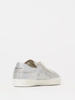 Sneakers Heritage '78 Philippe Model Junior in pelle a grana laminata