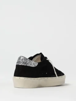 Sneakers Hi Star Golden Goose in camoscio e glitter used
