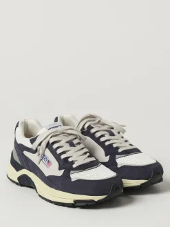 Sneakers Hyperway Autry in camoscio e mesh