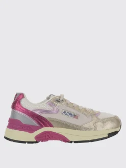 Sneakers Hyperway Autry in pelle laminata e mesh