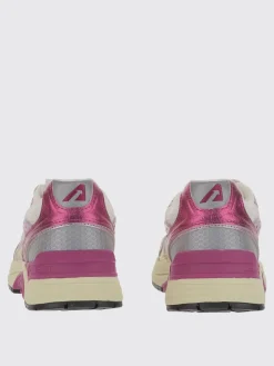 Sneakers Hyperway Autry in pelle laminata e mesh