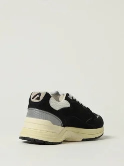 Sneakers Hyperway Autry in camoscio e mesh