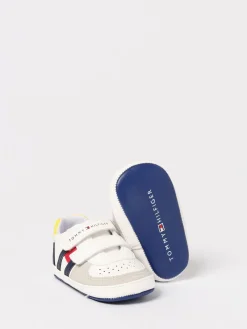 Sneakers in eco pelle con logo Tommy Hilfiger