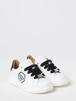 Sneakers in pelle con logo Philipp Plein
